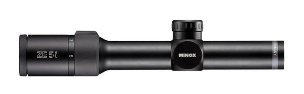 MINOX ZE 5is 1-5 x 24 mm  Absehen 4 (30mm Mittelrohr, Leuchtabsehen, Z-Schiene)