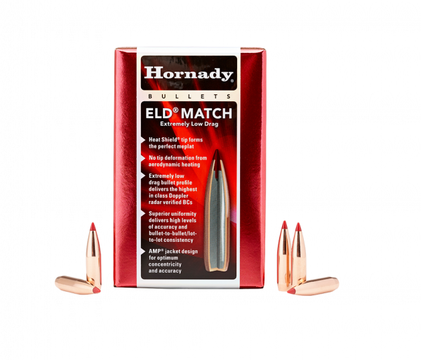 HORNADY ELD-M 6.5MM CAL .264 147GR