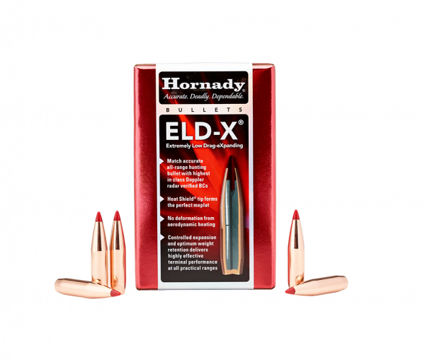 HORNADY ELD-X 6.5MM CAL.264 143 GR