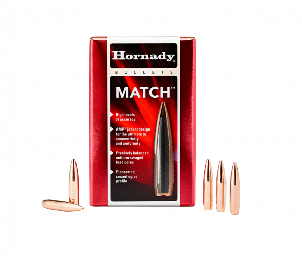 HORNADY 22 CAL.224 75 GR. BTHP- 600